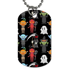 Halloween Dog Tag (one Side) by nateshop