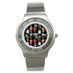 Halloween Stainless Steel Watch by nateshop