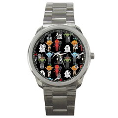 Halloween Sport Metal Watch by nateshop