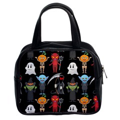 Halloween Classic Handbag (two Sides) by nateshop