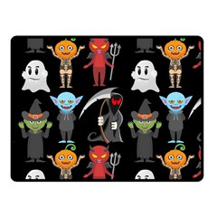 Halloween Fleece Blanket (small) by nateshop