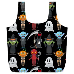 Halloween Full Print Recycle Bag (xl) by nateshop