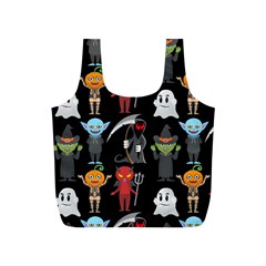 Halloween Full Print Recycle Bag (s) by nateshop