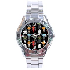 Halloween Stainless Steel Analogue Watch by nateshop