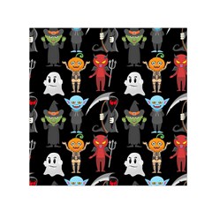 Halloween Square Satin Scarf (30  X 30 ) by nateshop