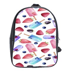 Ice Cream,strobery School Bag (xl) by nateshop