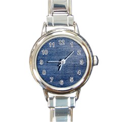 Jeans Round Italian Charm Watch by nateshop