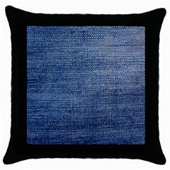 Jeans Throw Pillow Case (black) by nateshop