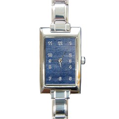 Jeans Rectangle Italian Charm Watch by nateshop