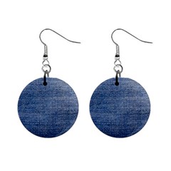 Jeans Mini Button Earrings by nateshop