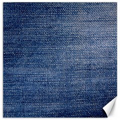 Jeans Canvas 12  X 12  by nateshop