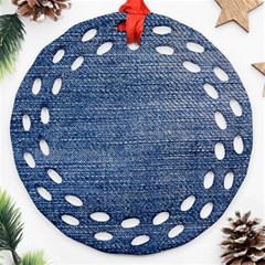 Jeans Ornament (round Filigree)