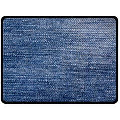 Jeans Fleece Blanket (large)  by nateshop