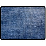 Jeans Fleece Blanket (Large)  80 x60  Blanket Front