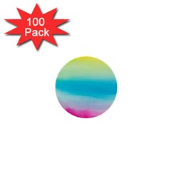 Watercolor 1  Mini Buttons (100 pack) 