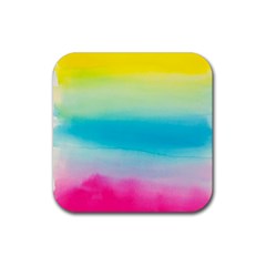 Watercolor Rubber Coaster (Square)