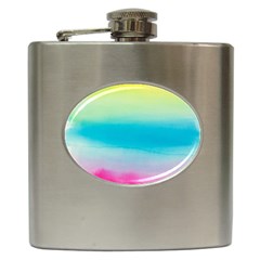 Watercolor Hip Flask (6 Oz) by nateshop