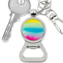 Watercolor Bottle Opener Key Chain