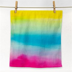 Watercolor Face Towel by nateshop