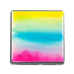 Watercolor Memory Card Reader (Square 5 Slot)