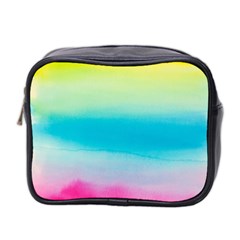 Watercolor Mini Toiletries Bag (Two Sides)