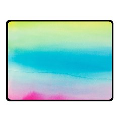 Watercolor Fleece Blanket (small) by nateshop