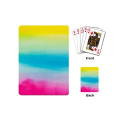 Watercolor Playing Cards Single Design (Mini)