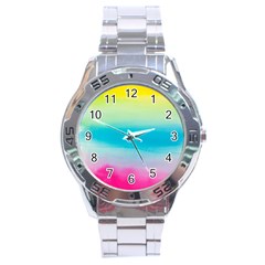 Watercolor Stainless Steel Analogue Watch by nateshop