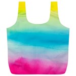 Watercolor Full Print Recycle Bag (XL) Front