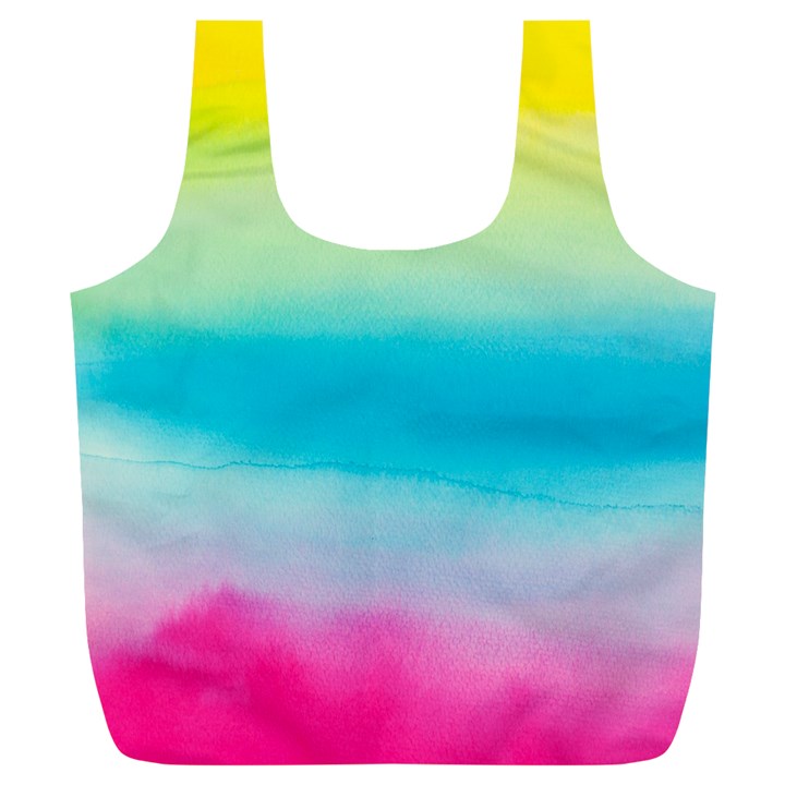 Watercolor Full Print Recycle Bag (XL)