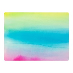 Watercolor Double Sided Flano Blanket (Mini) 