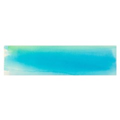 Watercolor Oblong Satin Scarf (16  x 60 )