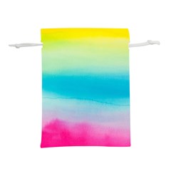 Watercolor Lightweight Drawstring Pouch (L)