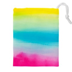 Watercolor Drawstring Pouch (4XL)