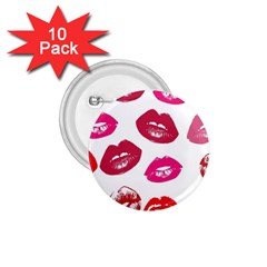 Lips 1 75  Buttons (10 Pack) by nateshop