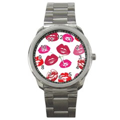 Lips Sport Metal Watch by nateshop