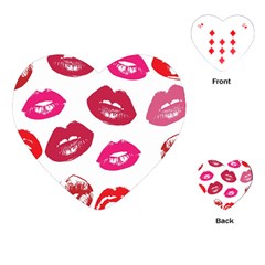 Lips Playing Cards Single Design (heart) by nateshop