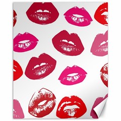 Lips Canvas 11  X 14  by nateshop