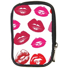 Lips Compact Camera Leather Case by nateshop