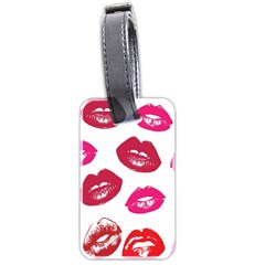 Lips Luggage Tag (two Sides) by nateshop