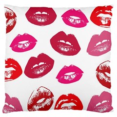 Lips Standard Flano Cushion Case (two Sides) by nateshop