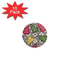 Leaves 1  Mini Magnet (10 Pack)  by nateshop