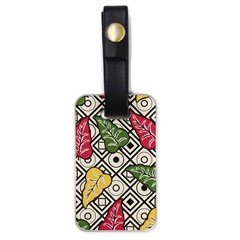 Leaves Luggage Tag (one Side) by nateshop