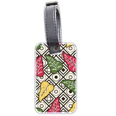 Leaves Luggage Tag (two Sides) by nateshop