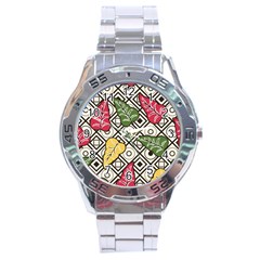 Leaves Stainless Steel Analogue Watch by nateshop