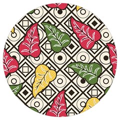 Leaves Round Trivet