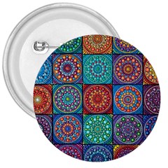 Mandala Art 3  Buttons by nateshop