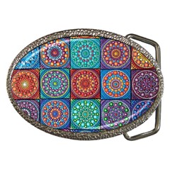 Mandala Art Belt Buckles by nateshop