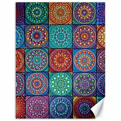 Mandala Art Canvas 18  X 24  by nateshop