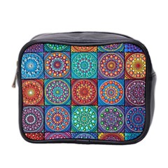 Mandala Art Mini Toiletries Bag (two Sides) by nateshop